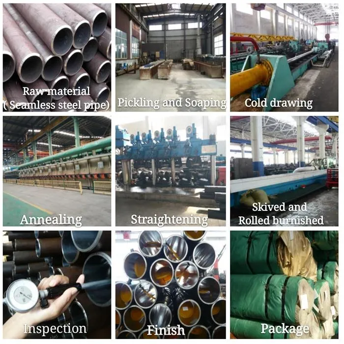 High Quality H8 H9 H10 St52 Honed Tube for Hydraulic Cylinder