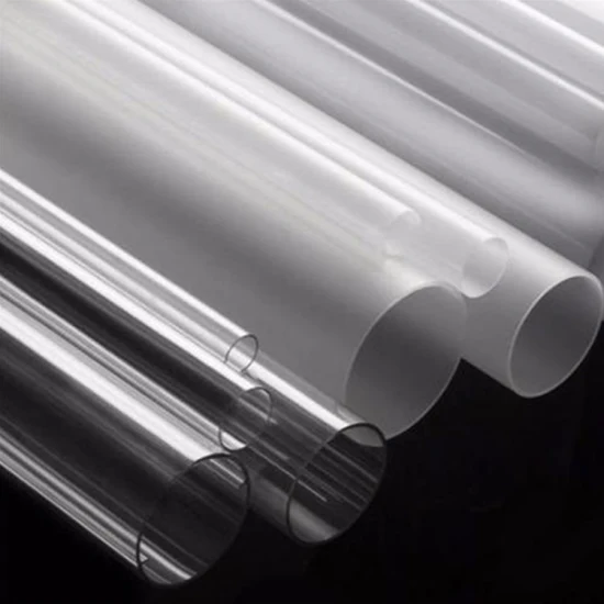 Transparent Plexiglass Acrylic Pipe Cylinder Cast and Extruded Acrylic Tube